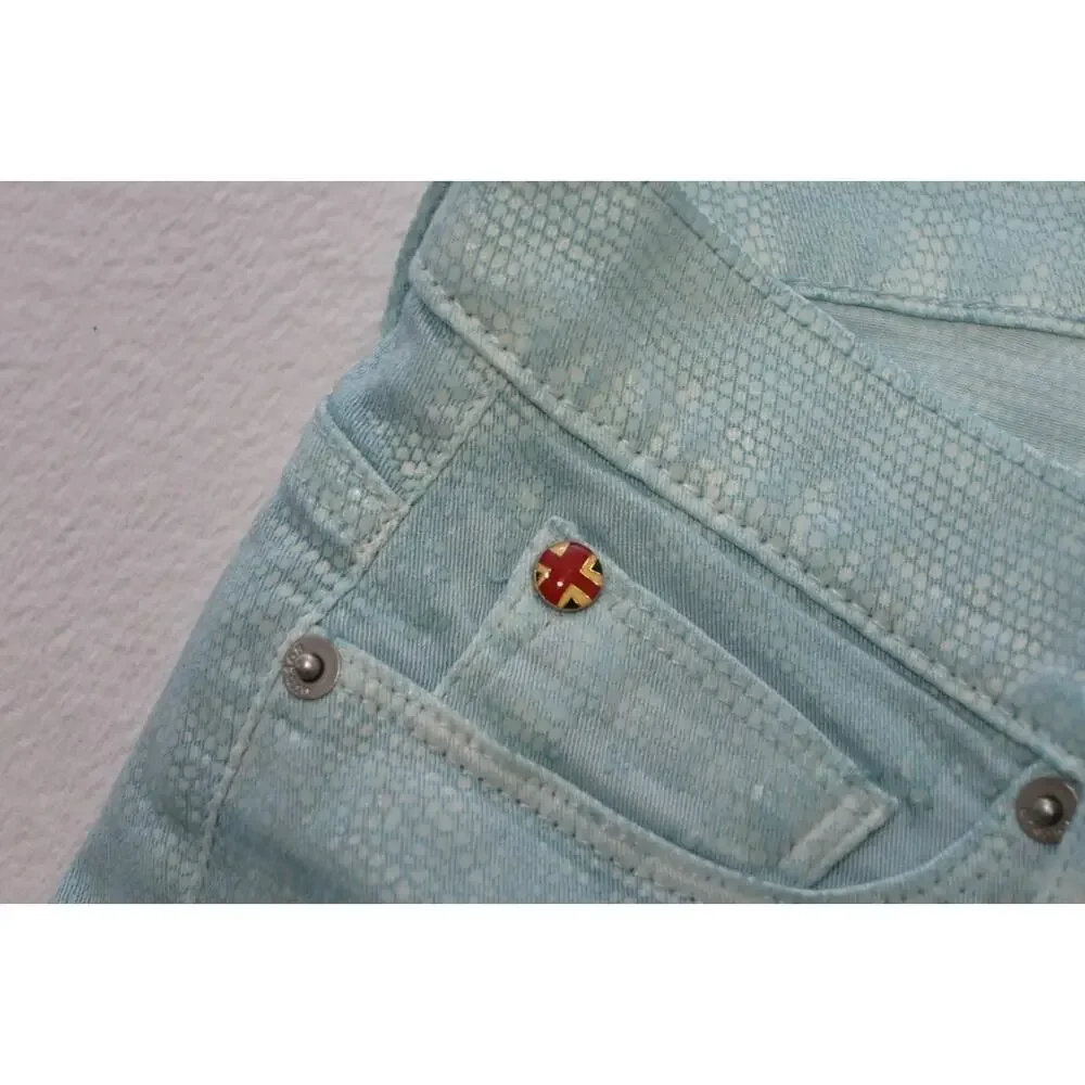 Hudson USA Pants Blue‎ Scales Skinny Stretch Pants Womens Size 29 x 31